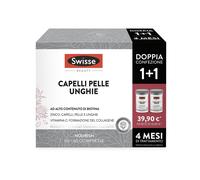 HEALTH AND HAPPINESS (H&H) IT. SWISSE CAPELLI PELLE & UNGHIE 60 COMPRESSE BIPACK