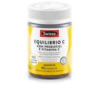 Swisse Integratore Equilibrio C - Vitamina C e Prebiotici - 40 gommose Gusto Arancia