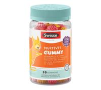 Swisse Junior - Multivit Gummy Integratore Multi-nutriente, 50 Pastiglie Gommose