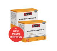 Swisse - Magnesio E Potassio 2 Confezioni Da 20 Bustine - Integratore Per Stanchezza E Affaticamento