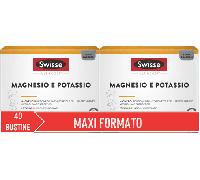 Swisse Magnesio e Potassio Integratore Bipacco 40 Bustine