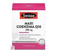 Swisse Maxi Coenzima Q10 Integratore Cardiaco 30 Capsule