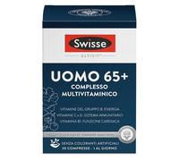 Swisse Multivitaminici - Uomo 65+ Integratore Alimentare, 30 compresse