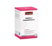 Swisse Omega 3 Concentrato - Integratore per la funzione cardiaca e i trigliceridi, 60 capsule