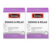 Swisse Sonno & Relax Integratore con Valeriana e Magnesio Compresse 2x