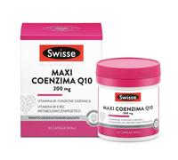 SWISSE Ultiboost - Coenzima Q10 Integratore 200mg, Integratori con Vitamina B12