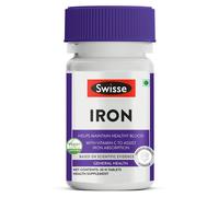 Swisse Ultiboost Ferro Integratore con Vitamina C -30 Compresse