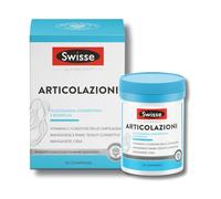 SWISSE Ultiboost - Integratore Articolazioni con Vitamina C per Supporto a Formazione Collagene e Funzione Cartilagini, Integratori con Glucosamina Condroitina e Boswellia, 50 Compresse, Made in Italy