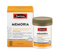 SWISSE Ultiboost Integratori Memoria con Bacopa Monnieri e Ginkgo Biloba per