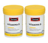 Swisse Vitamina D 1000 UI Integratore Vitamina D3 Capsule Molli 2x100