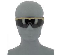 Occhiali Protettivi SWISSEYE RAPTOR con Kit 3 Lenti Ricambio Sunglasses COYOTE