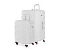 SwissGear 7366 - Trolley rigido espandibile, bianco, 2-Piece Set (19/27)