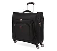 SwissGear 7895 - Borsa porta abiti arrotolabile, per uomo e donna, Nero, Carry-On Spinner Edition, 7895 - Borsa porta abiti con ruote