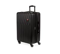 SwissGear 8018, nero, Checked-Medium 24-Inch, 8018 Hardside Bagaglio Espandibile Con Ruote Spinner