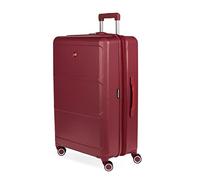 SwissGear 8090 Hardside Valigia Espandibile con Ruote Spinner, Borgogna, Checked-Large 28-Inch, 8090 Hardside bagagli espandibile con ruote girevoli