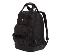 SwissGear Tool Bag Backpack Fits Up to 15Inch Laptop Work Pack Black
