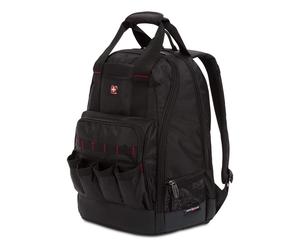 SwissGear Tool Bag Backpack Fits Up to 15Inch Laptop Work Pack Black