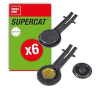 SWISSINNO Esca di ricambio per trappola per topi SuperCat: prodotto alimentare non tossico, innocuo per bambini e animali domestici: set da 6