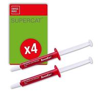 SWISSINNO Esca Ricambio SuperCat in Siringa per Trappola Ratti e Topi. Prodotto naturale, innocuo per bambini e animali, set 4x