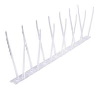 SWISSINNO Punte Anti Piccione 300cm. Scaccia uccelli. 9x Punte a 33cm incl. tubo silicone. Protezione longo e rápido montaggio. Resiste ai raggi UV. Made in EU in policaronato. 5 anni di garanzia. x1