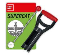 SWISSINNO Set Accessori SuperCat per Trappola Arvicole e Talpe, Sonda di localizzazione del tunnel da 25 cm e Scavabuchi con Maniglia in plastica per Buco 6cm dia. Facile da usare. Set da 2 pezzi. x1