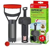 SWISSINNO Trappola per Arvicole PRO SuperCat con Set di Accessori | Trappola a Scatto Efficace Contro Topi di Campo e Arvicole, Meccanismo Brevettato, Sicura e Riutilizzabile | 1 Trappola + 1 Set