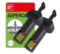 SWISSINNO Trappola per Arvicole PRO SuperCat | Trappola a Scatto Efficace Contro Topi di Campo e Arvicole, Meccanismo Brevettato, Facile da Impostare, Sicura e Riutilizzabile | 2 Trappole