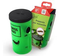 SWISSINNO Trappola per lumache da giardino - Riutilizzabile con esca fai-da-te - Controllo efficace delle lumache - Robusta e resistente