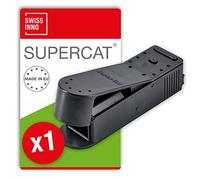 SWISSINNO Trappola per Topi Vivi "MouseHouse" con esca alimentare atossica. Cattura e rilascio. Pronta all'uso, igienica, umana e sicura. Prodotta in UE: 1x trappola
