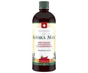 SwissMedicus Estratto riscaldante spirituale di 25 erbe - 300 ml