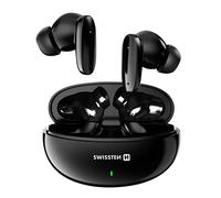 Swissten, Auricolari Wireless Bluetooth 5.3 Autonomia 6h con Custodia Ricarica