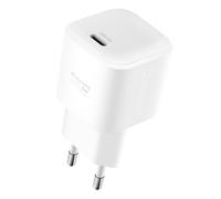Swissten, Caricatore GaN con Porta USB-C Power Delivery 35W / QC, Bianco