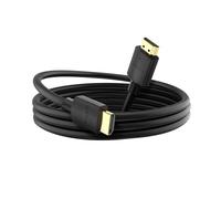 Swissten, Cavo HDMI 2.0 4K 60Hz TV, oro, 1m, Nero