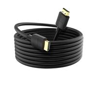 Swissten, Cavo HDMI 2.0 4K 60Hz TV, oro, 3m, Nero