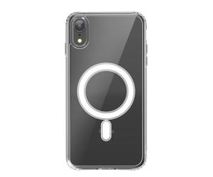 Swissten, Custodia per iPhone XR Collezione MagStick Clear Jelly