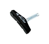 Swissstop Cantilever Complete Rim Brake Pads 4 Units Nero,Argento Black Aluminum