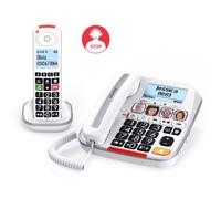Swissvoice Xtra 3355 Combo Confezione comprendente telefono fisso e cordless con segreteria telefonica e pulsanti extra-large