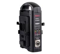 SWIT Caricatore rapido doppio S-3822S + adattatore per batterie con attacco a V