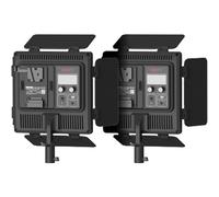 SWIT CL-40D 2x Kit con pannello luminoso bicolore senza ventola e treppiedi di facile installazione