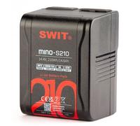 SWIT Mino-S210 | USB-C, dimensioni ridotte con mini batteria tascabile da 210Wh, USB-A/USB-C/D-tap, V-Mount, ideale anche per l'uso prolungato o per luci a