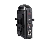 Swit Alimentatore Caricabatterie V-Mount per 2 Batterie Ioni di Litio