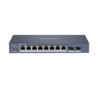 SWITCH 10P LAN GIGABIT POE HIKVISION DS-3E1510P-SI 8P POE-2P SFP -POE 110W - L2
