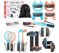 Switch 18 in 1 2 accessori sportivi, per Nintendo 2 2025 Switch Games, set di accessori per giochi divertenti per feste in famiglia per bambini/adulti Switch 2 giochi sportivi