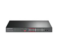 Mercusys 16-Port 10/100Mbps + 2-Port Gigabit Rack Switch MS118CP Nuovo