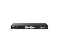 SWITCH 18P GE LAN +2P SFP TENDA TEG1120P-16-250W 16P POE