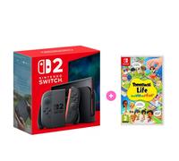 Switch 2 e Tomodachi Life Bundle - Console di gioco portatile (7,9 ) 256 GB, nera - Nouvo