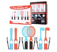Switch 2 Set di accessori sportivi compatibile con Nintendo Switch 2 2025 per giochi sportivi Switch, kit di accessori 6 in 1 per feste sportive in famiglia (6 in 1)