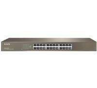 TENDA SWITCH 24 PORTE GIGABIT 10/100/1000, CAPACITA SWITCHING 48GBPS, PROTEZIONE FULMINI 6KV