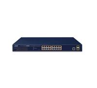 Switch 4 Power 16 porte Ethernet PoE L2 10/100/1000-T GS421016P2S