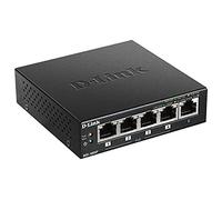 Switch 5 porte 10/100/1000 Mbps, 4 porte PoE, ideale per reti Soho e alimentazione di dispositivi come telecamere e punti di accesso.